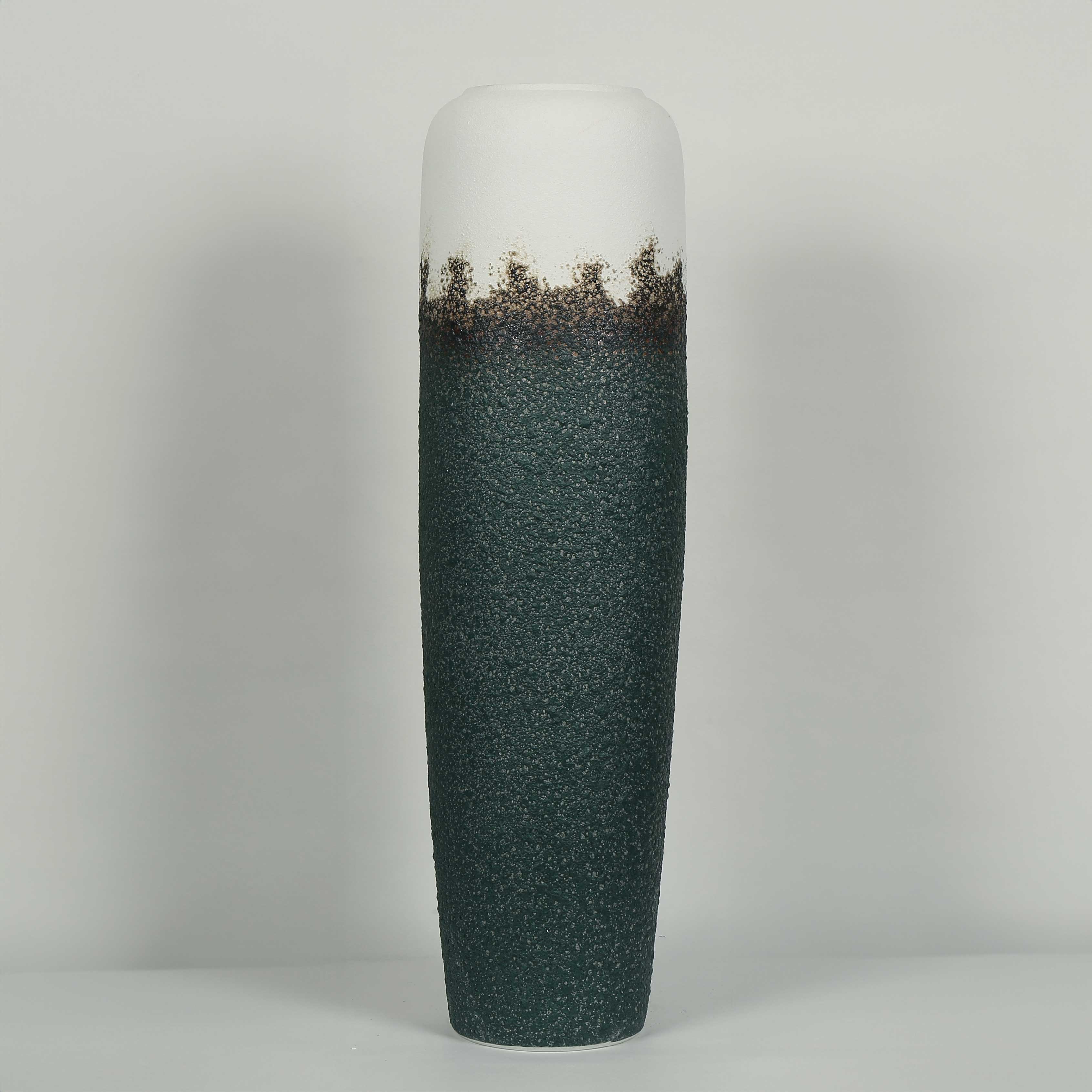 AK.JY0013 - Vitale Porselen Olive İnce Büyük Vazo 